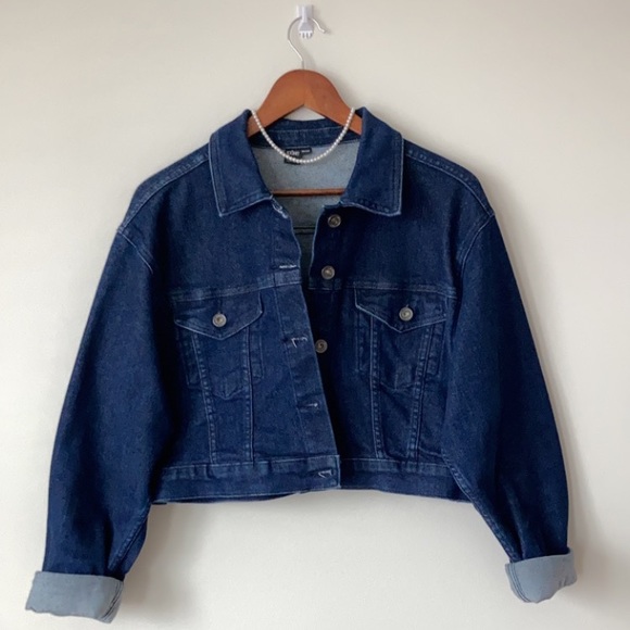 Cropped denim jacket, Simons/Icône - Picture 2 of 2
